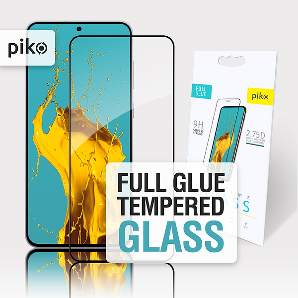 Фото - Защитное стекло для смартфона Piko 9H for Samsung Galaxy S25 FE Black (1283126630125)