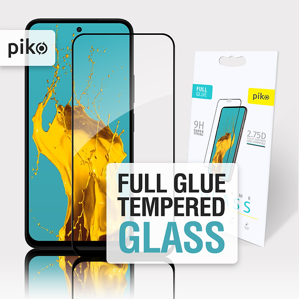 Фото - Защитное стекло для смартфона Piko 9H for Xiaomi Redmi 15 4G / Redmi 15 Black (1283126625718)