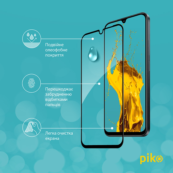 Фото - Защитное стекло для смартфона Piko 9H for Xiaomi Redmi 15C / Redmi 15C 4G / Poco C85 4G Black (1283126625862)