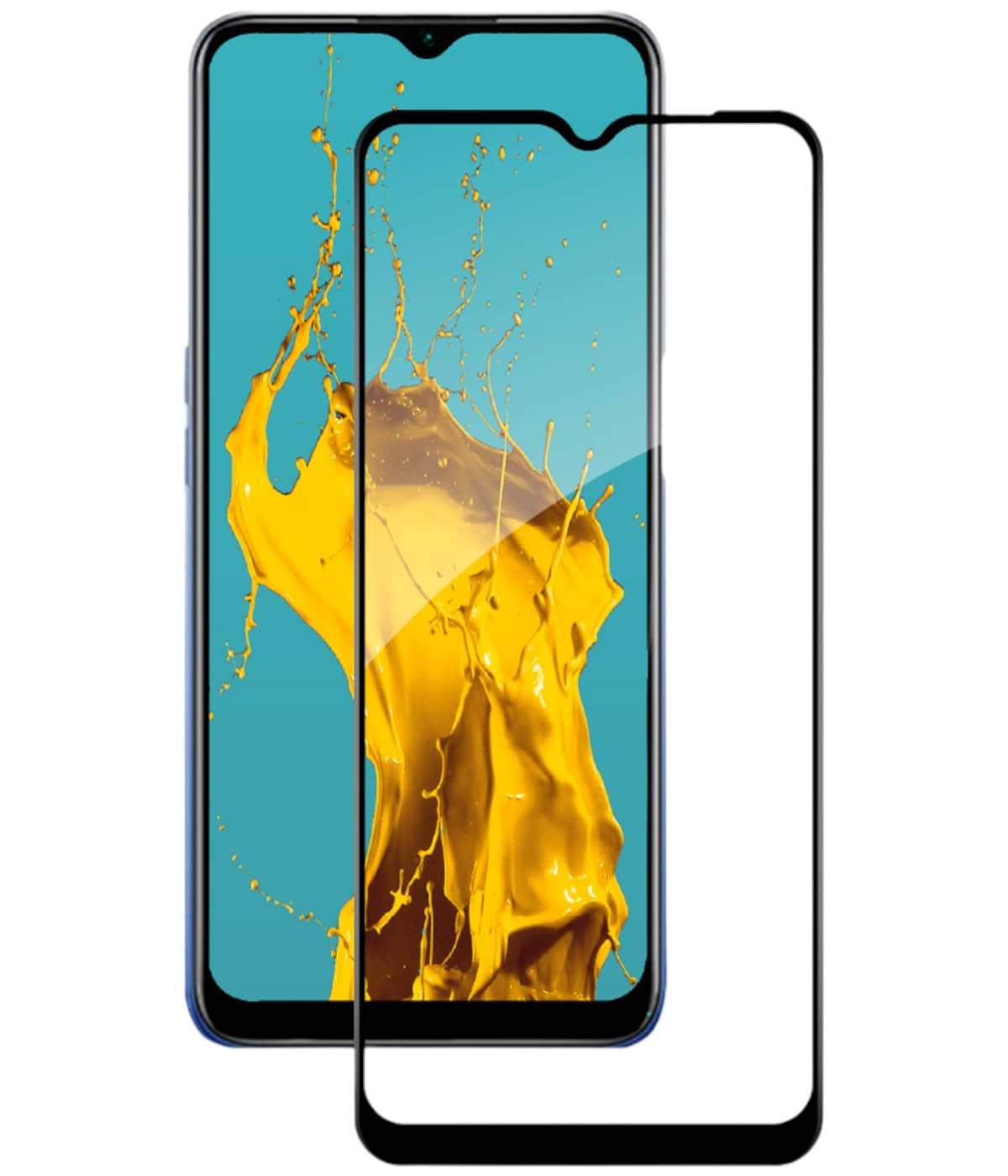 Защитное стекло для смартфона Piko Full Glue for Oppo A55 5G Black (1283126522123)