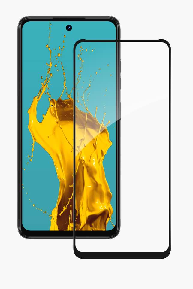 Защитное стекло для смартфона Piko Full Glue for Tecno Spark 20 Black Paper pack (1283126589027)