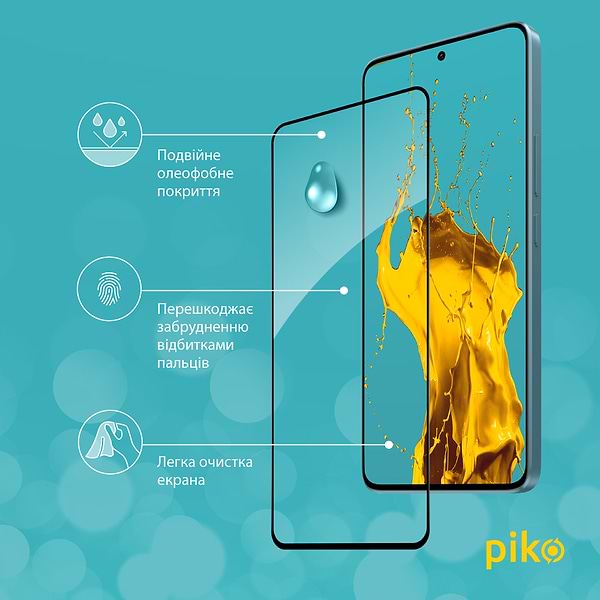 Фото - Защитное стекло для смартфона Piko Full Glue for Xiaomi Redmi Note 13 Pro 5G (1283126584008)