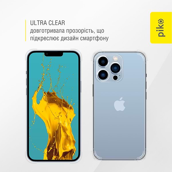 Фото - Чохол для смартфону
 Piko Shockproof for Apple iPhone 13 Pro Max (1283126587498)