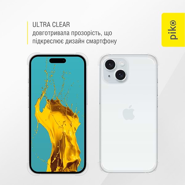 Фото - Чохол для смартфону Piko Shockproof for Apple iPhone 15 (1283126587504)