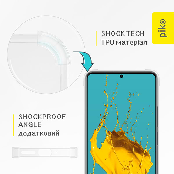 Фото - Чехол для смартфона Piko Shockproof for Xiaomi Redmi Note 13 Pro 4G Light (1283126592256)