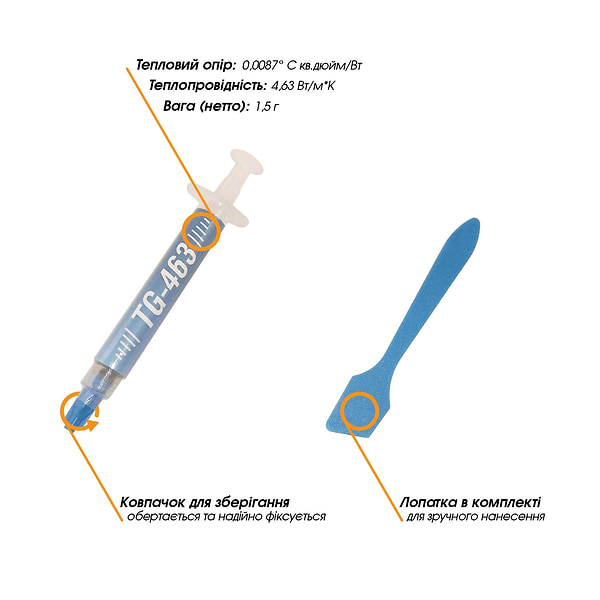 Фото - Термопаста Piko TG463 (1283126474897)
