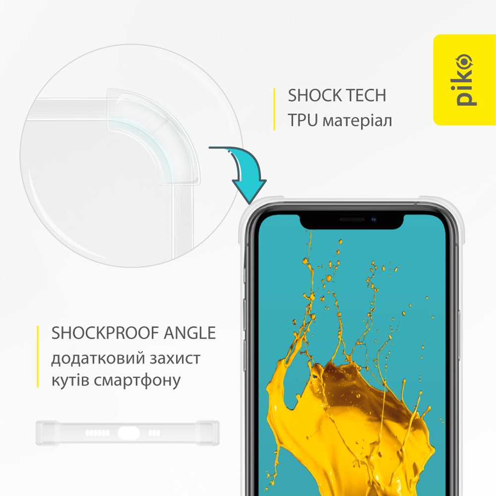 Фото - Чехол для смартфона Piko TPU Shockproof for Apple iPhone 11 Pro Light (1283126610028)