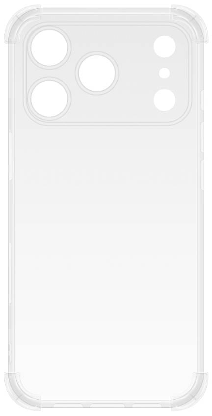 Чехол для смартфона Piko TPU Shockproof для Apple iPhone 17 Pro светлый (1283126626364)