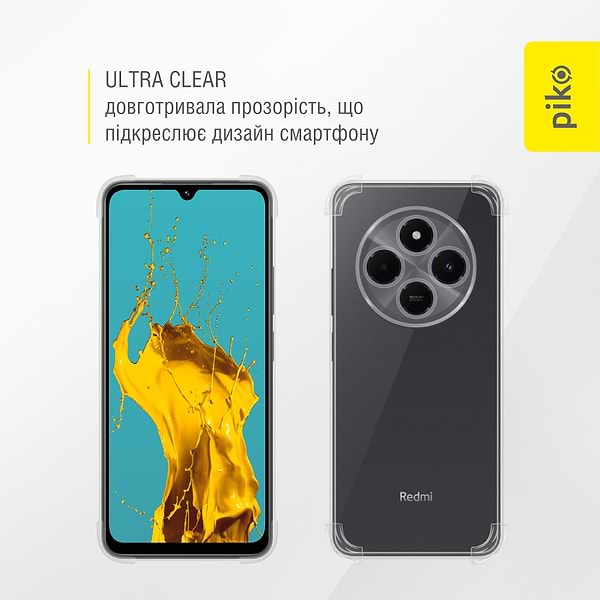 Фото - Чохол для смартфону Piko TPU Shockproof for Xiaomi Redmi 14C Light (1283126606762)