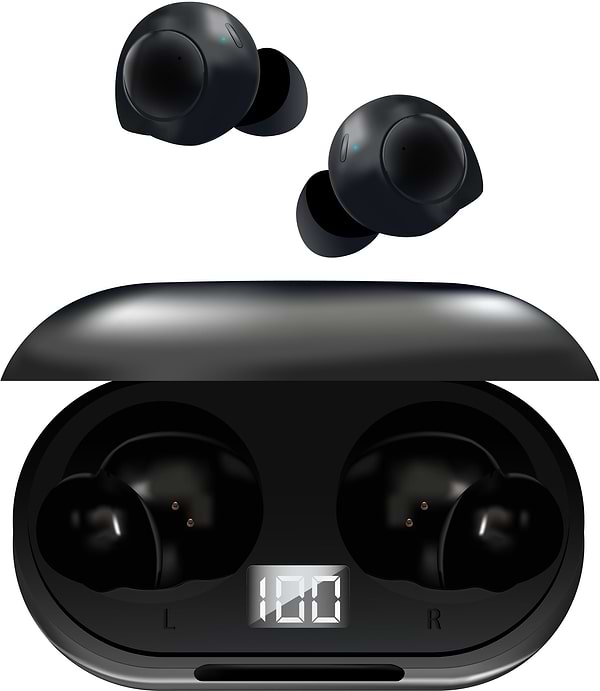 Фото - Навушники вкладиші бездротові TWS Piko MusicBox Black (1283126583414)