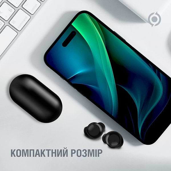 Фото - Навушники вкладиші бездротові TWS Piko MusicBox Black (1283126583414)