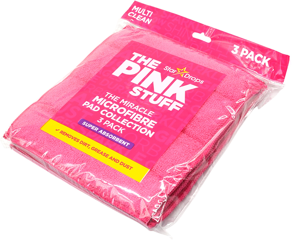 Фото - Салфетка бытовая PINK Stuff 18х20 см 3 шт. (PSUSM3)
