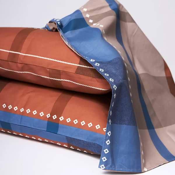 Фото - Комплект постільної білизни Moon&Star Мікросатин Premium Plaid Perfection 220х240 нав. 50х70 см 2 шт. (MS-880000538)