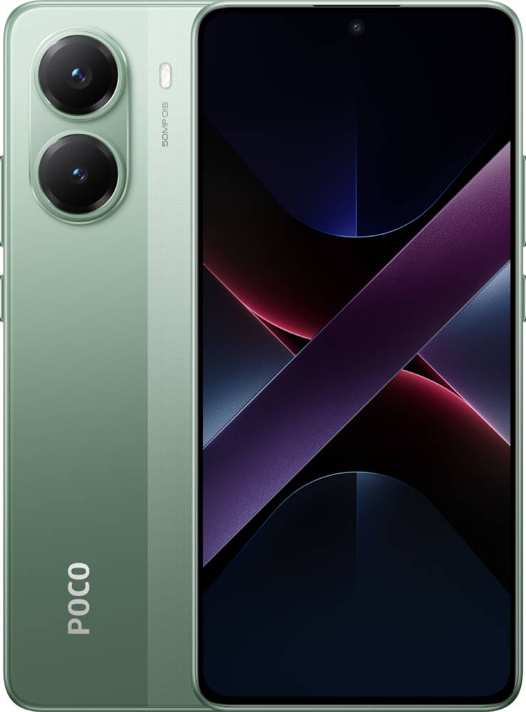 Смартфон Poco X7 Pro 8/256Gb Green - Фото 1