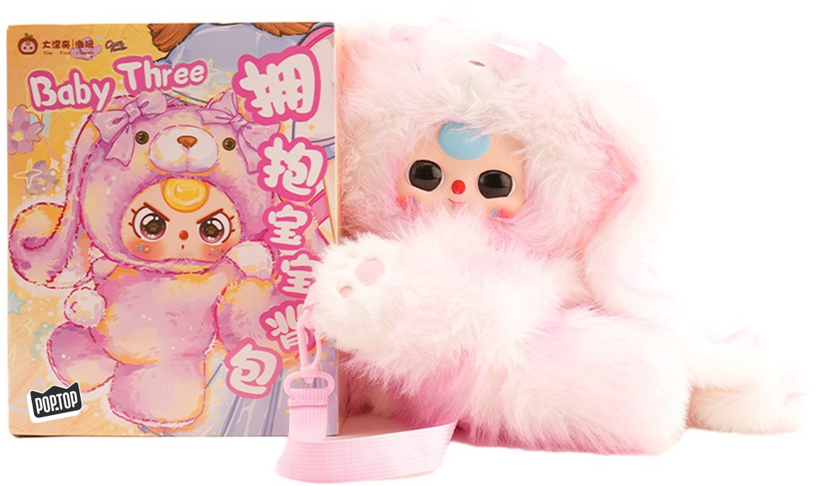 Поясная сумка Pop Top Cureplaneta серии Baby Three - ОБНИМАШКИ в ассортименте (CRP2602)