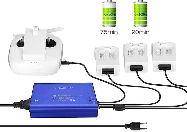 Фото - Зарядний пристрій для квадрокоптера PowerPlant DJI Phantom 4 (CH980185)