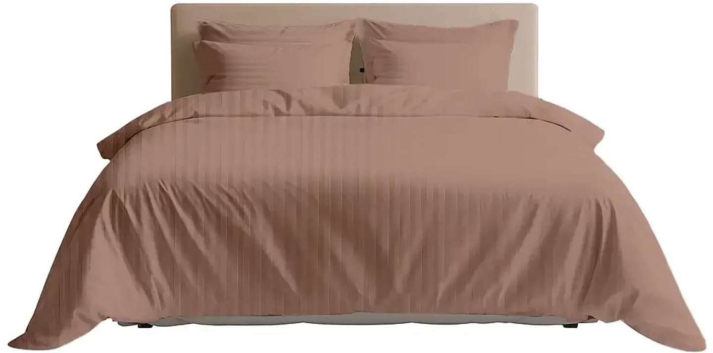 Комплект постільної білизни ТЕП СТРАЙП САТИН PREMIUM Macchiato (2-04800_34078)