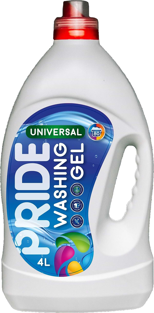 Фото - Гель для стирки PRIDE Universal д/бел. и цвет. белья 4 л