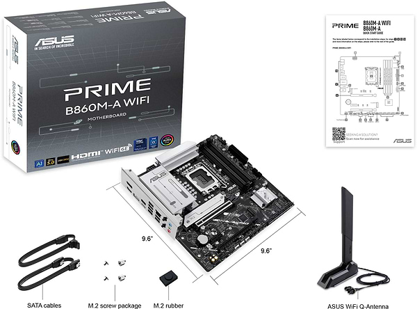 Фото - Материнская плата Asus PRIME B860M-A WIFI