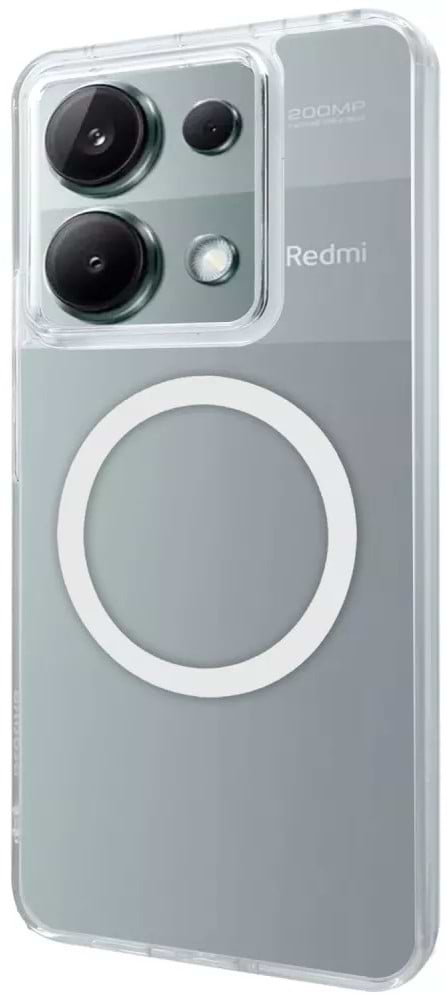 Чохол для смартфону Proove Clear Case with Magnetic Ring Xiaomi Redmi Note 13 Pro transparent (PCCLXRP13501)