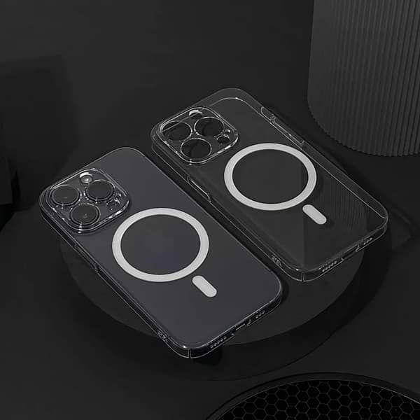 Фото - Чохол для смартфону Proove Crystal Case with Magnetic Ring iPhone 15 Pro Transparent (PCCIOP5P001)