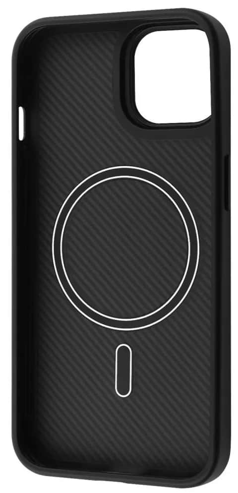Фото - Чехол для смартфона Force Armor Case with Magnetic Ring iPhone 15 Black (PCFAIP150002)
