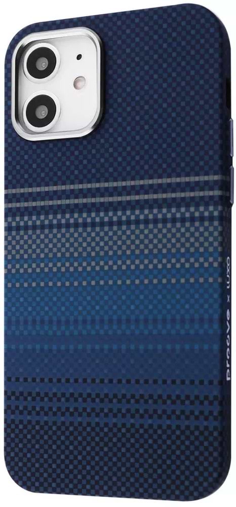 Чехол для смартфона Proove Gleam Case with Magnetic Ring iPhone 11 blue stripes (PCGCIP110064)