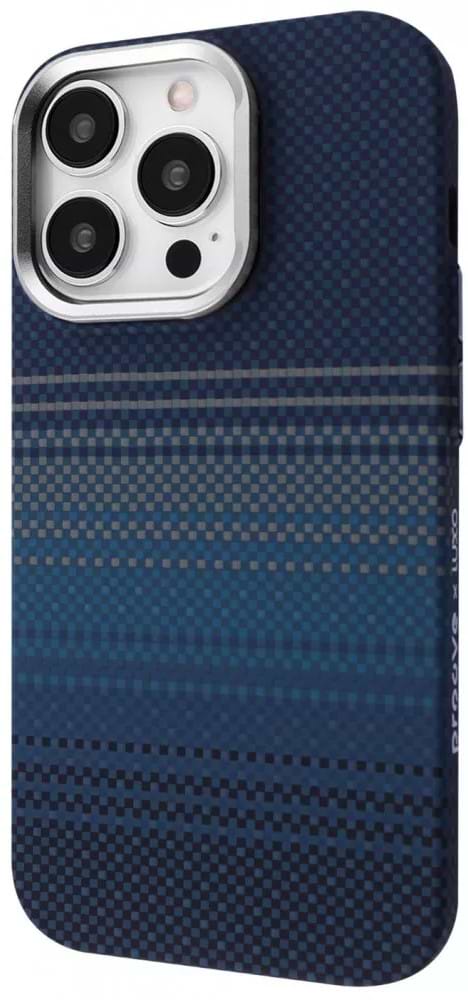 Чохол для смартфону Proove Gleam Case with Magnetic Ring iPhone 15 Pro blue stripes (PCGCIP15P064)