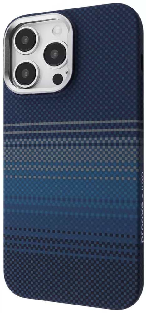 Чохол для смартфону Proove Gleam Case with Magnetic Ring iPhone 16 Pro Max blue stripes (PCGCIP16PM64)