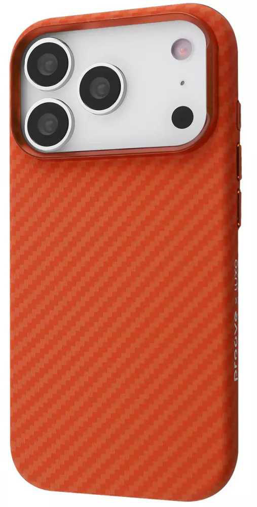 Чохол для смартфону Proove Gleam Case with Magnetic Ring iPhone 17 Pro Max orange fiber (PCGCIP17PM78)