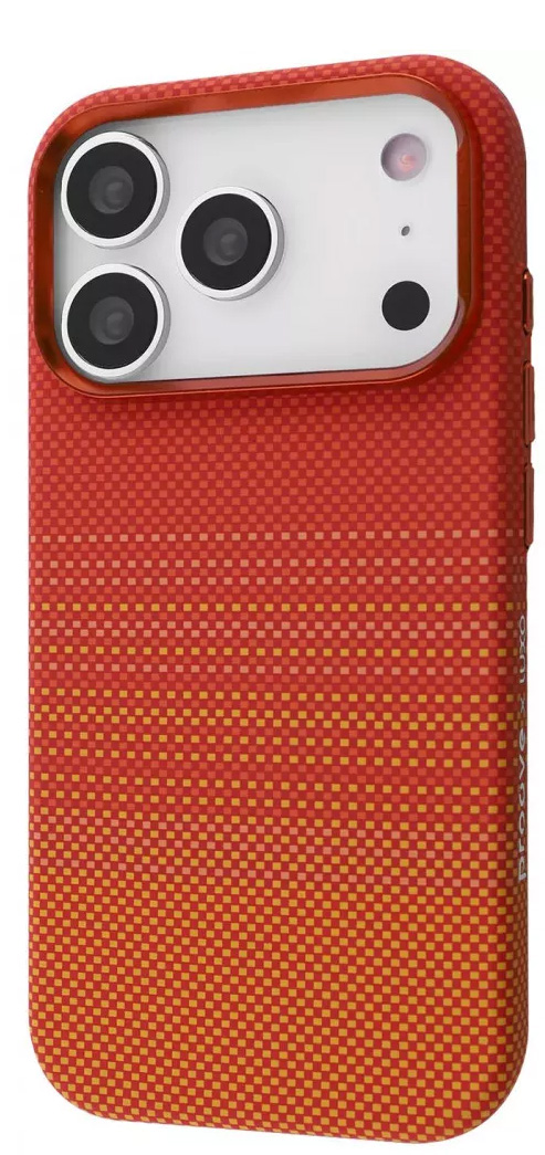 Чохол для смартфону Proove Gleam Case with Magnetic Ring iPhone 17 Pro Max orange stripes (PCGCIP17PM80)