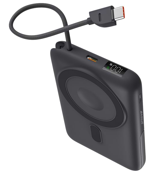 Фото - Батарея мобильная Proove Moon Rock 2 in 1 22.5W 10000mAh Gray (PBR122012105)