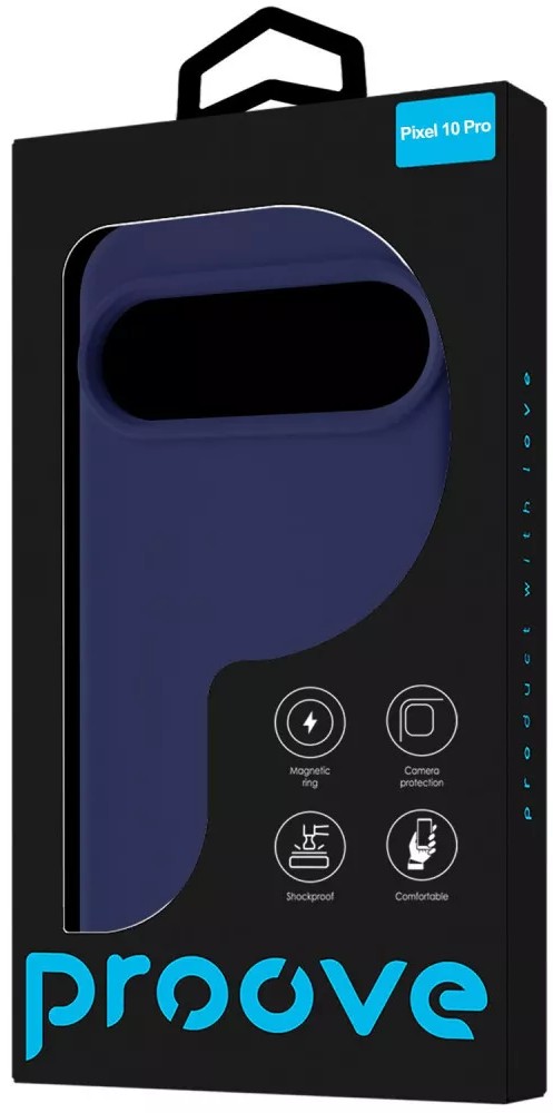 Фото - Чехол для смартфона Proove Silicone Case with Magnetic Ring Google Pixel 10 Pro midnight blue (PCSLPXPR1008)