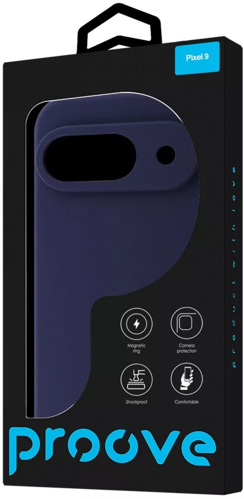 Фото - Чехол для смартфона Proove Silicone Case with Magnetic Ring Google Pixel 9 midnight blue (PCSLPX000928)