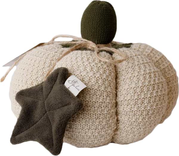 Фото - Подушка декоративная Прованс Pumpkin кремовый D25 см (040272) Фото - Подушка декоративная Прованс Pumpkin кремовый D25 см (040272)