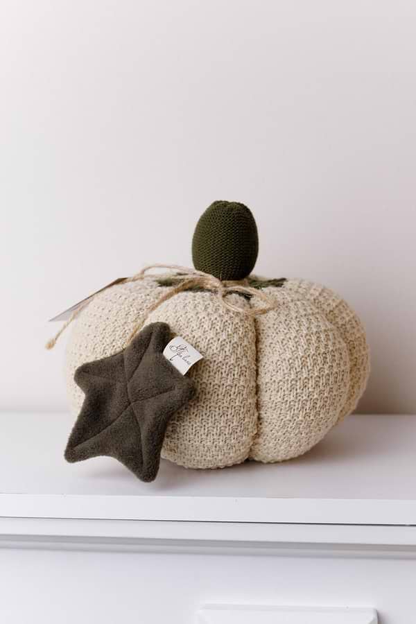 Фото - Подушка декоративная Прованс Pumpkin кремовый D25 см (040272)