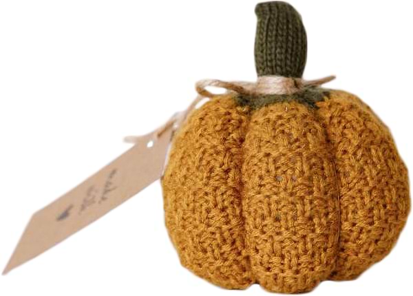 Фото - Подушка декоративная Прованс Pumpkin охра D9 см (040273)