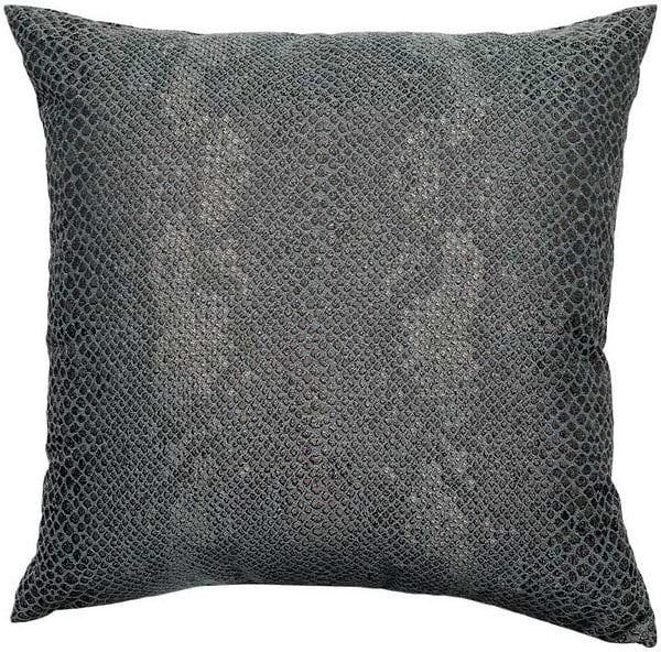 Фото - Подушка декоративна Прованс PYTHON бірюзова 45х45 см (043152)