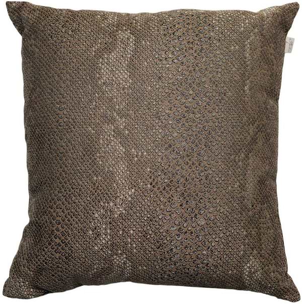 Фото - Подушка декоративна Прованс PYTHON коричнева 45х45 см (043158)