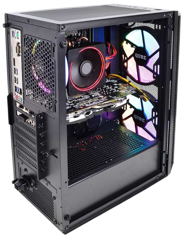 Фото - Системний блок QUBE QB i3 10100 GTX 1650 4GB 164 (i310100GTX16504GB164)