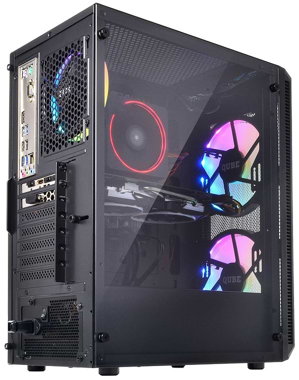 Фото - Системний блок QUBE QB i3 10100 GTX 1650 4GB 164 (i310100GTX16504GB164)