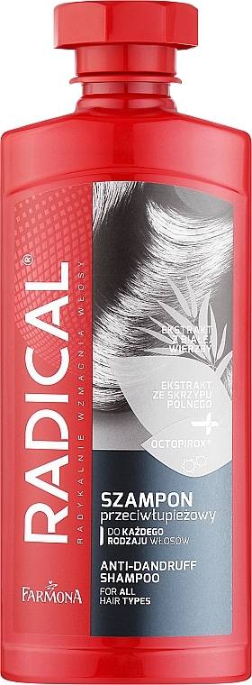 Шампунь жіночий Radical Med от перхоти для всех типов волос 400 мл (5900117005682)