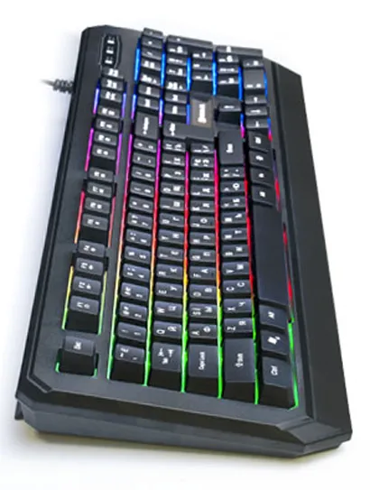 Фото - Клавиатура проводная игровая REAL-EL Comfort 7001 Black USB
