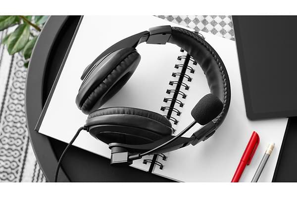 Фото - Гарнітура дротова REAL-EL GD-750MV черная