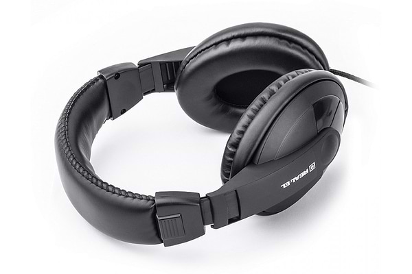 Фото - Навушники повнорозмірні дротові REAL-EL GD-750V Black