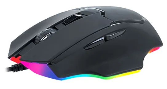 Фото - Мышь проводная REAL-EL RM-555 Black USB
