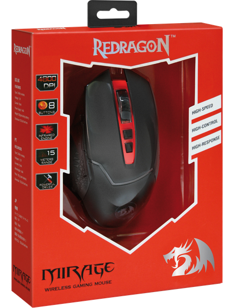 Фото - Миша бездротова ігрова Redragon Mirage (74847)