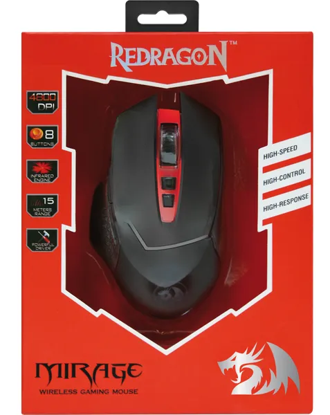Фото - Миша бездротова ігрова Redragon Mirage (74847)