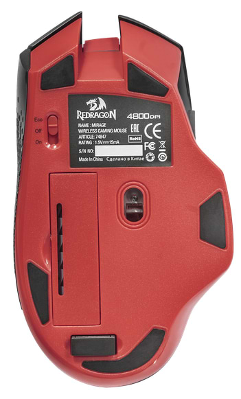 Фото - Миша бездротова ігрова Redragon Mirage (74847)
