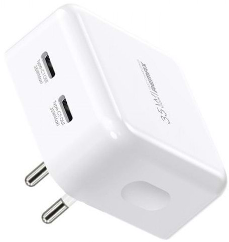 Мережевий зарядний пристрій Remax 35W PD + QC Fast Charger White (RP-U87)